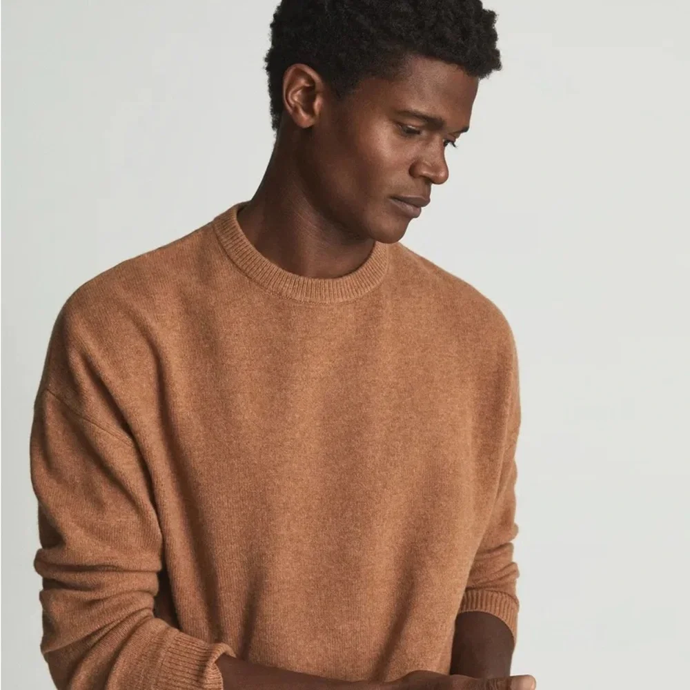 REISS Merino Wool Crewneck Sweater
